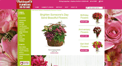 Desktop Screenshot of passmoresflowers.com